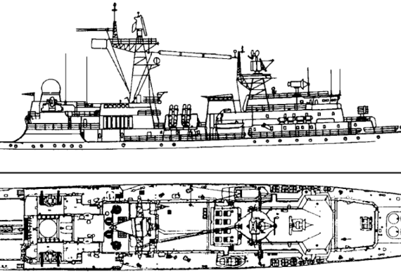 Корабль Россия - Yaroslav Murdyi [Frigate] (2009) - чертежи, габариты, рисунки